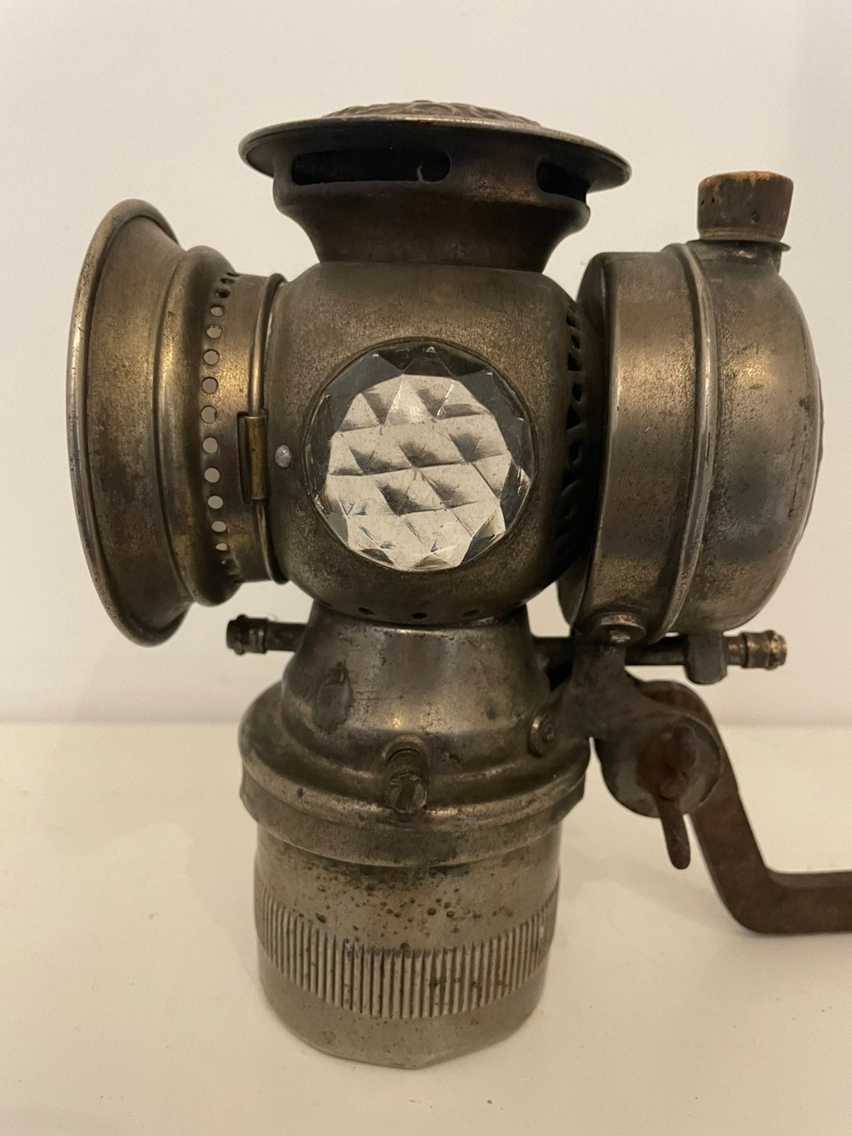 Antieke Carbidlamp - Solar Model S (C.M. Hall Co. 1917-1922), Ophalen of Verzenden