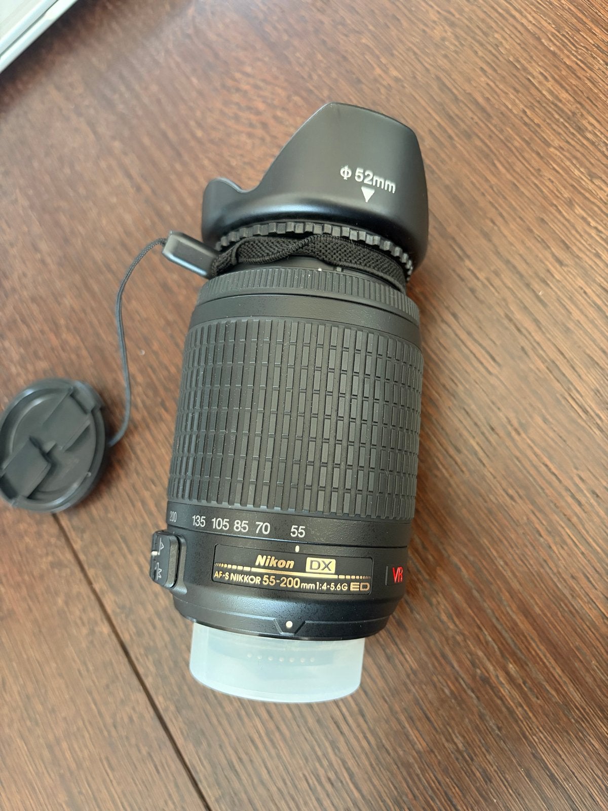 Nikon AF-S DX NIKKOR 55-200mm f/4-5.6G ED VR Telezoomlens, Audio, Tv en Foto, Fotografie | Lenzen en Objectieven, Ophalen of Verzenden
