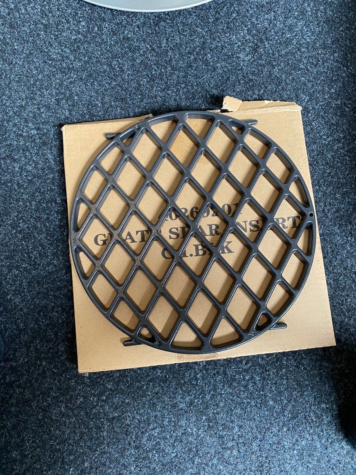 Nieuw: Weber Grate Sear insert C.I black 30 cm, Ophalen, Nieuw