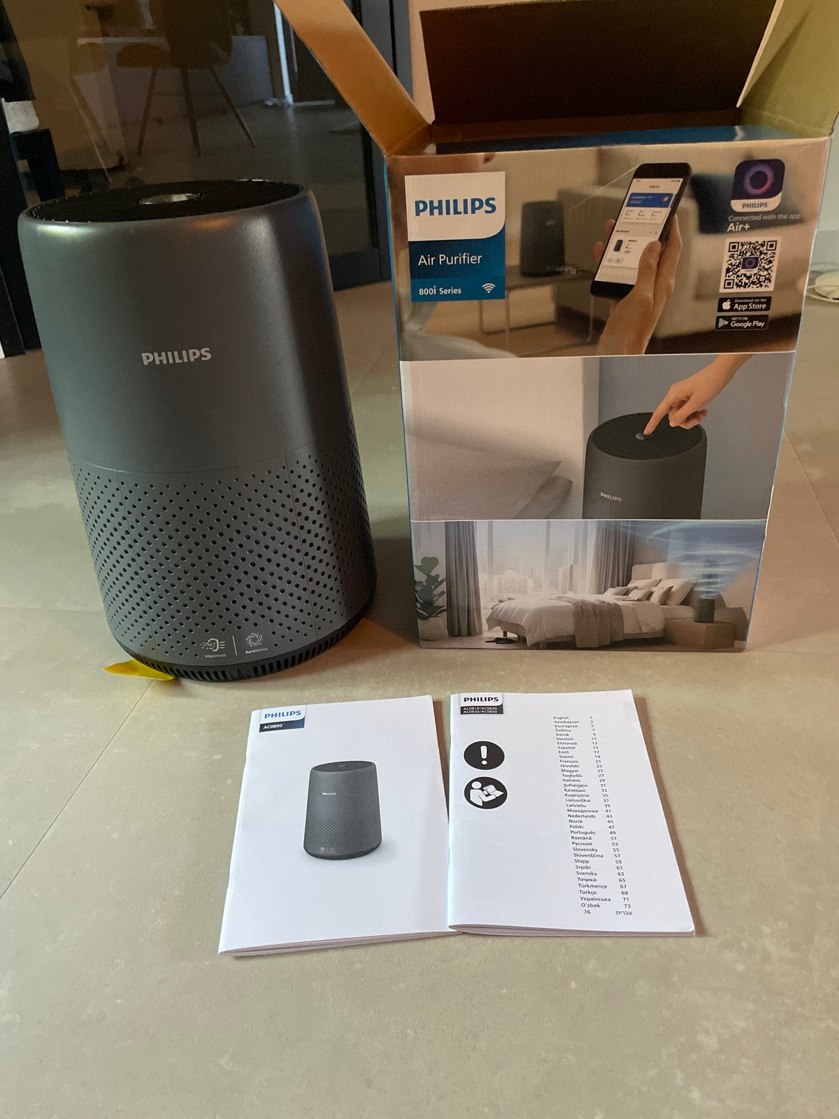 Philips 800i Series Compacte Luchtreiniger AC0850/11, Ophalen, Zo goed als nieuw, Luchtreiniger