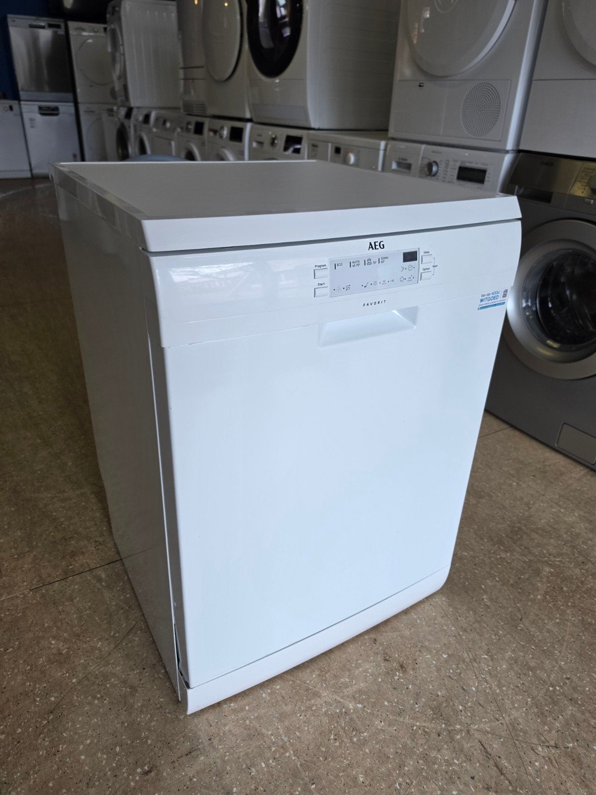 AEG vrijstaande vaatwasser | A++ | Garantie & Gratis thuis ✅, Jirnsum, 60 cm of meer, Energieklasse A of zuiniger, Zo goed als nieuw