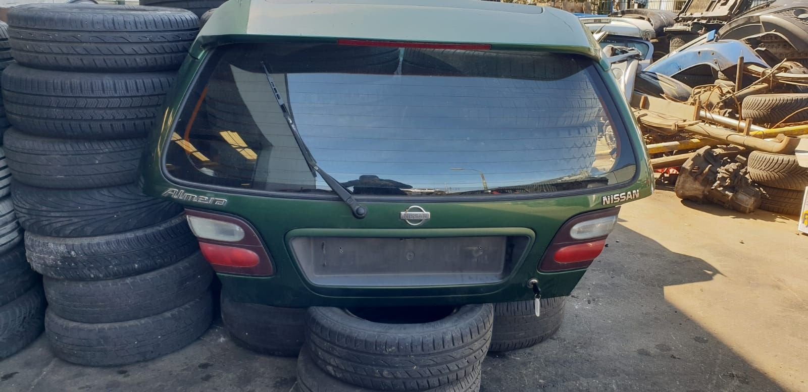 NISSAN ALMERA ACHTERKLEP +SPOILER BJ 1998, Gebruikt, -, Ophalen of Verzenden, Achter