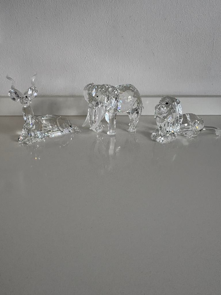 Swarovski Afrika trilogie jaarstukken, Ophalen of Verzenden, Zo goed als nieuw, Figuurtje