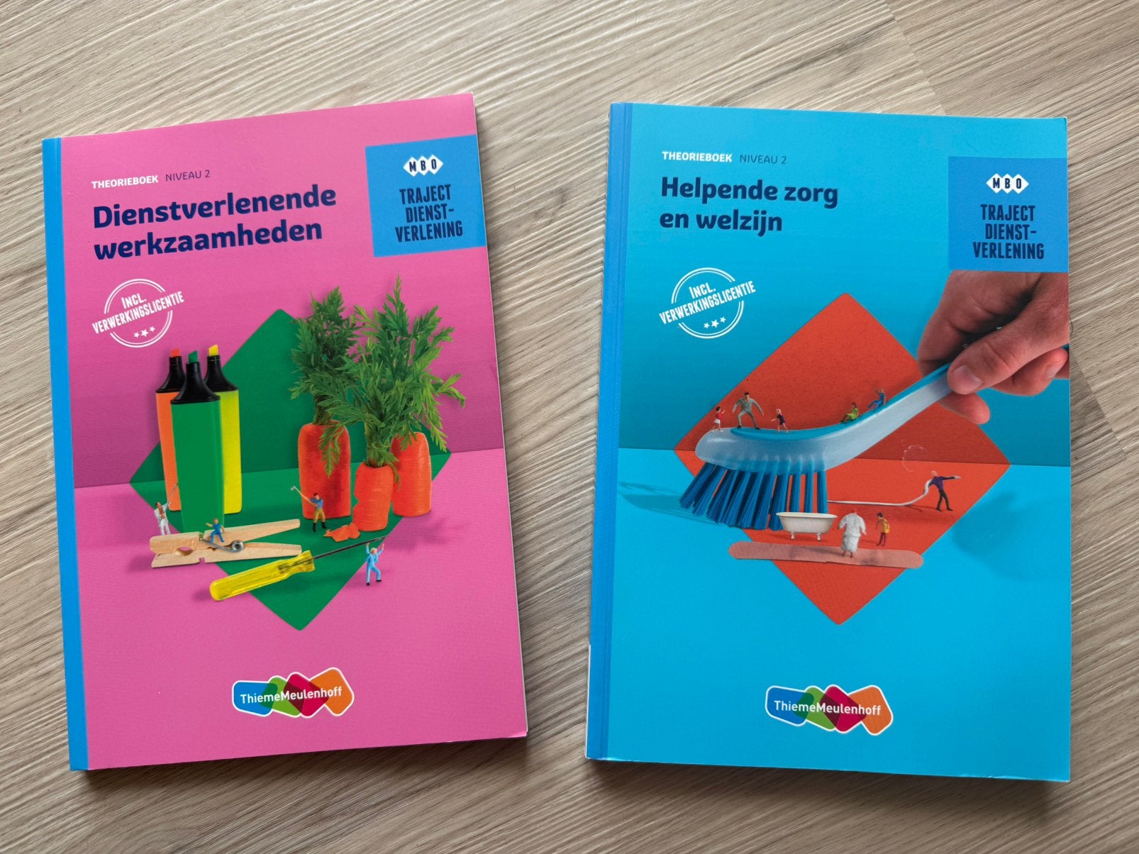 Helpende zorg en welzijn boeken, Boeken, Schoolboeken, Ophalen, Gelezen, Overige niveaus