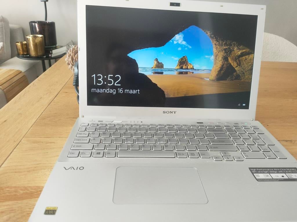Laptop vaio, Ophalen, 15 inch, 2 tot 3 Ghz