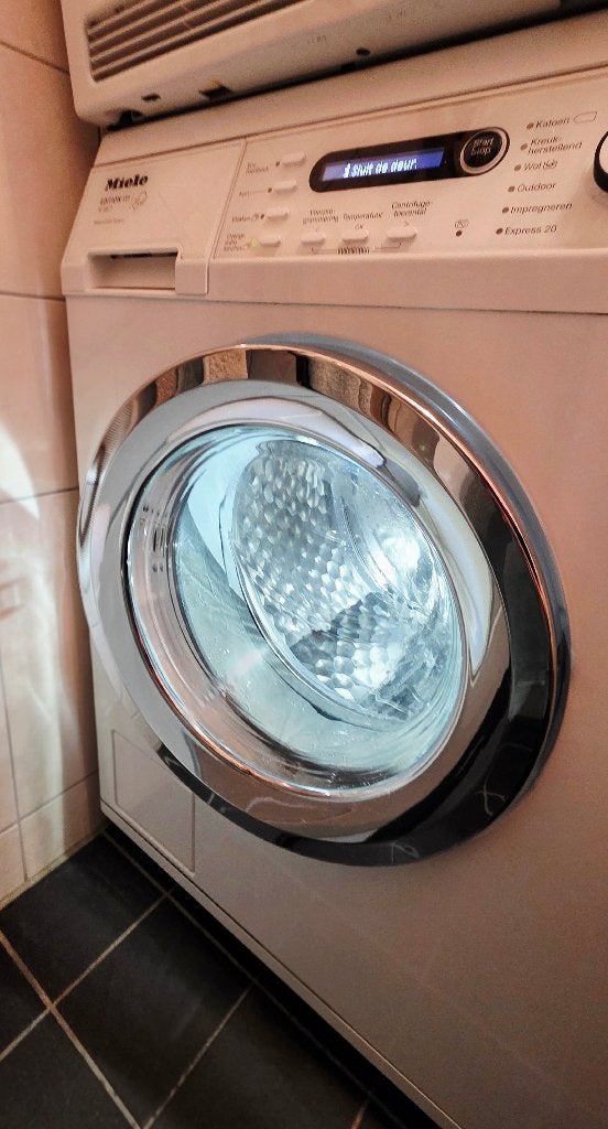 Miele W5877 Edition 111 SteamCare | 1600@ | alle opties, Ophalen, Gebruikt, 8 tot 10 kg, Handwasprogramma