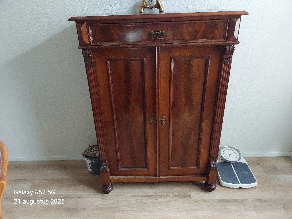 Antieke Biedermeier kast, Antiek en Kunst, Ophalen of Verzenden