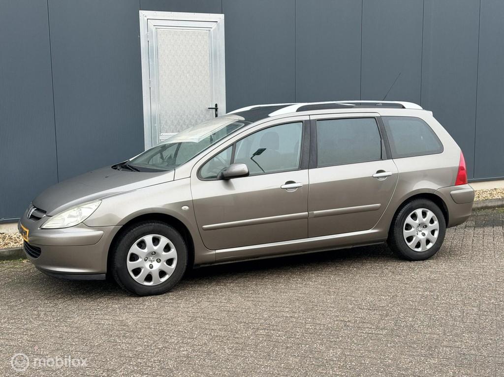 Peugeot 307 SW 1.6 16V 7ZITPLAATSEN/NAP/NWEKOPPELING, Gebruikt, 4 cilinders, Origineel Nederlands, Handgeschakeld
