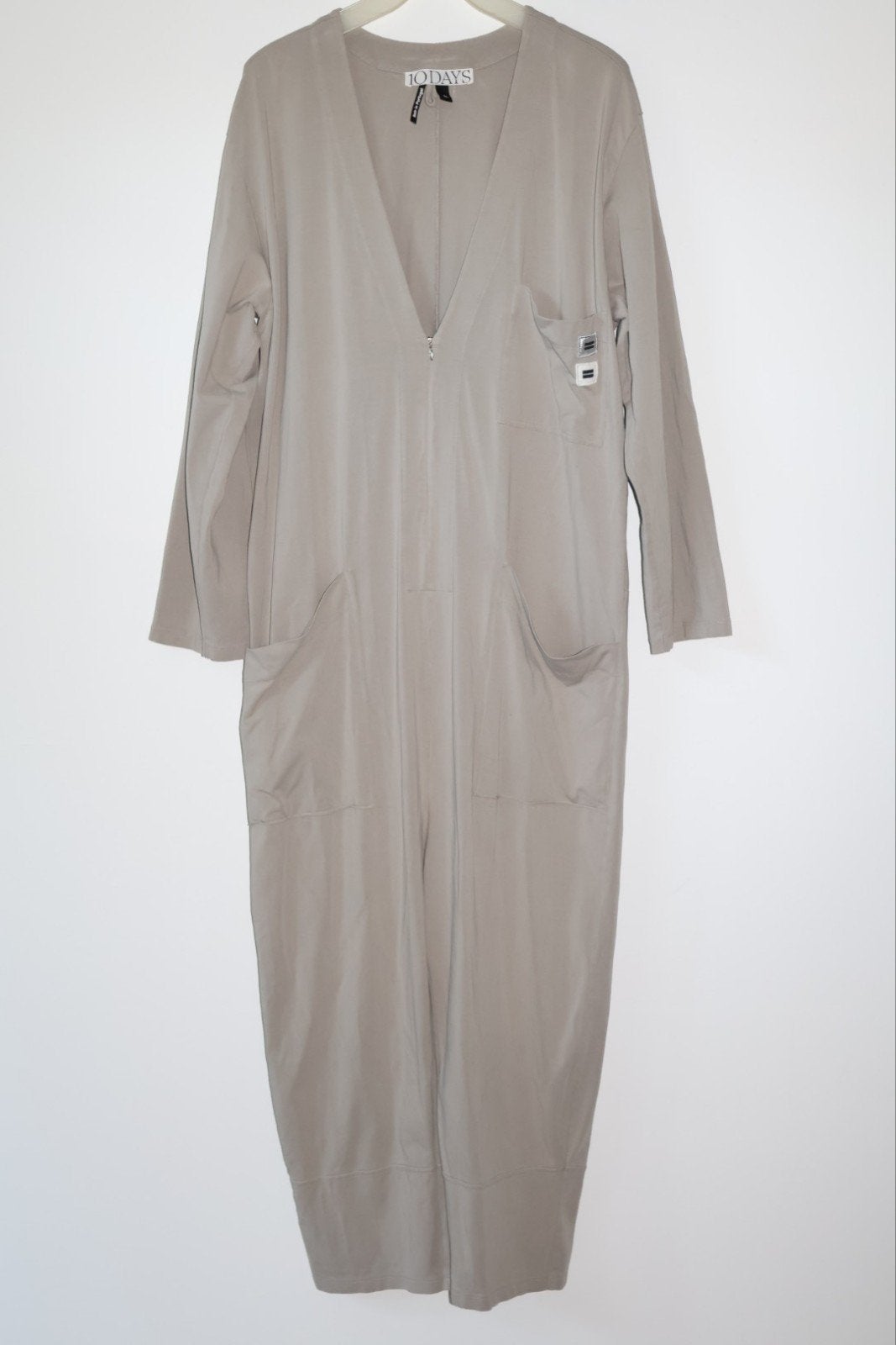 10 Days Jumpsuit Grijs Maat 42 / XL, 10 Days.nl, NL, Ophalen of Verzenden, Zo goed als nieuw