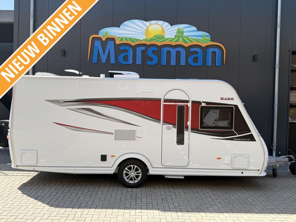 Kabe Estate 520 XL KS Model 2026 - Nieuw, Caravans en Kamperen, Rondzit, Kabe, Overige typen, 6 tot 7 meter