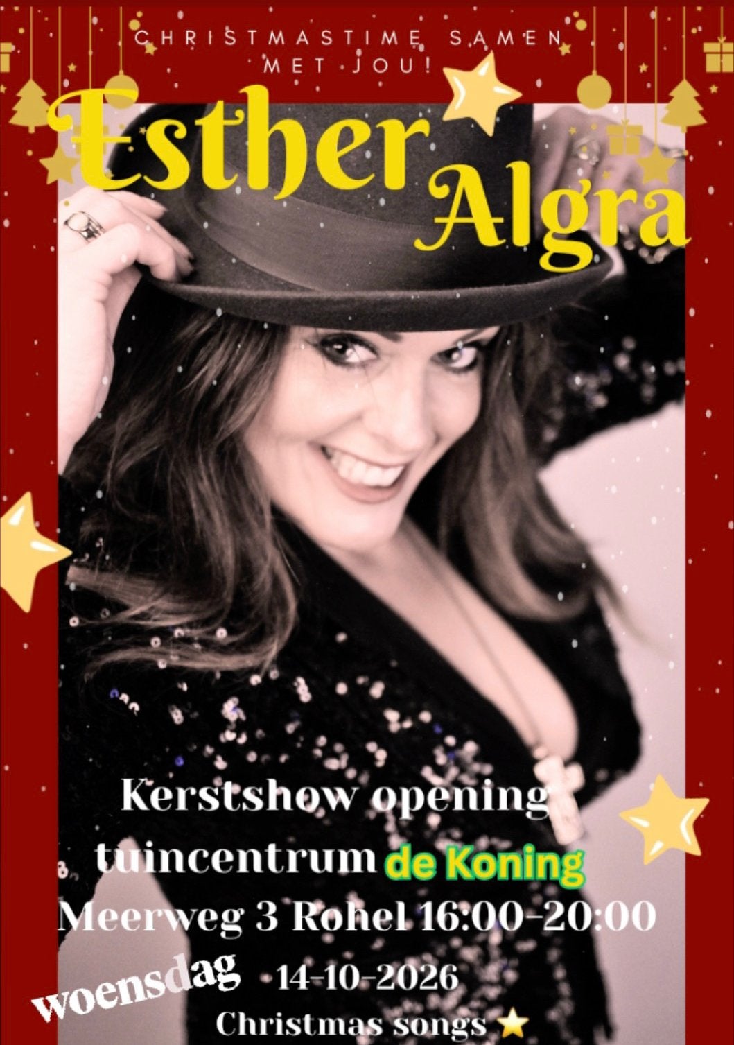 Geef je feest een boost met zangeres Esther Algra!, Solo-artiest