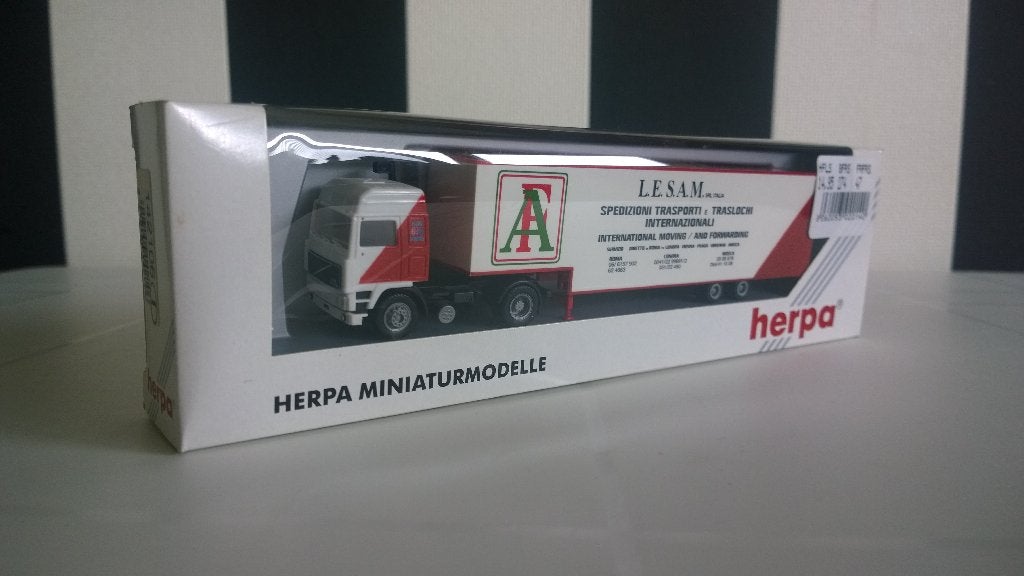 Herpa 142106 volvo f12 l.e.s.a.m, Ophalen, Nieuw, Bus of Vrachtwagen, Herpa
