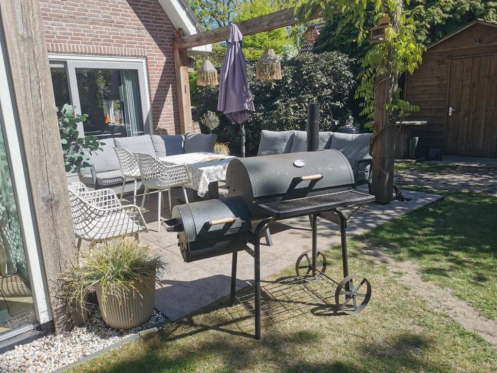 Grote bbq (gebruikte staat), Tuin en Terras, Ophalen