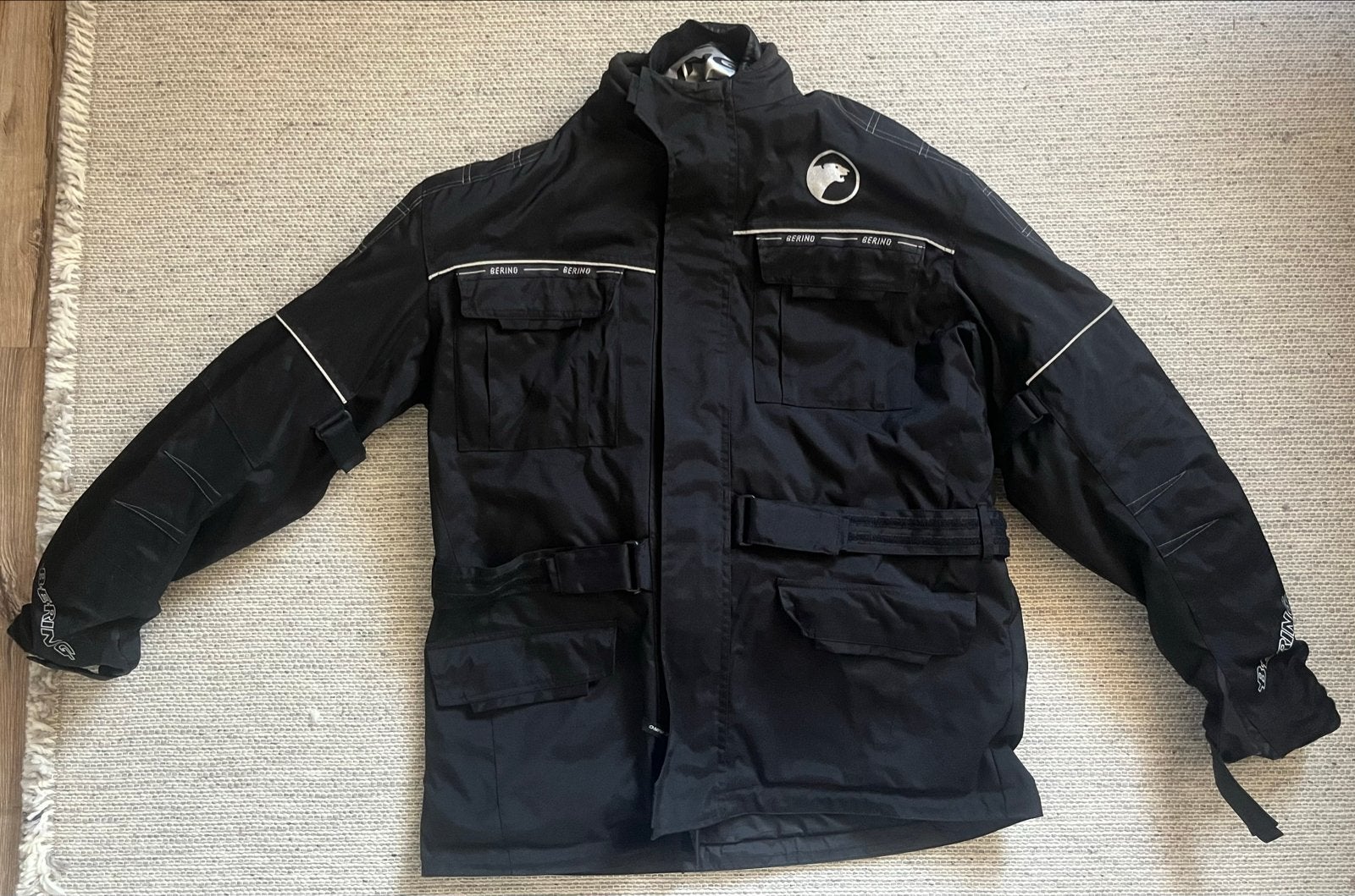 Bering motorjas textiel zwart - Heren, Motoren, Ophalen, Tweedehands, Heren, Jas | textiel