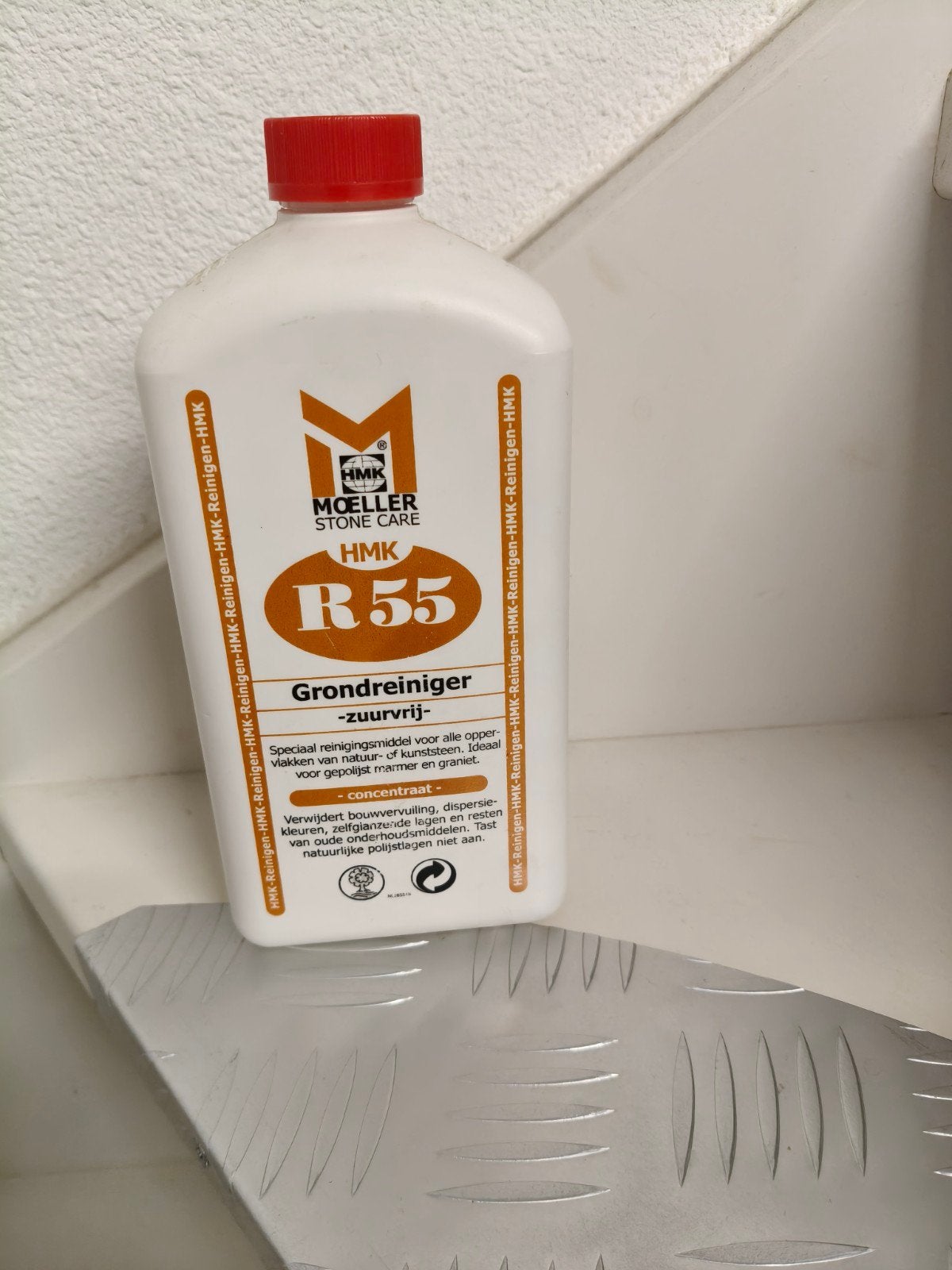 HMK R55 vloer reiniger - Zuurvrij concentraat 1 Liter, Ophalen of Verzenden, Schoonmaakmiddel