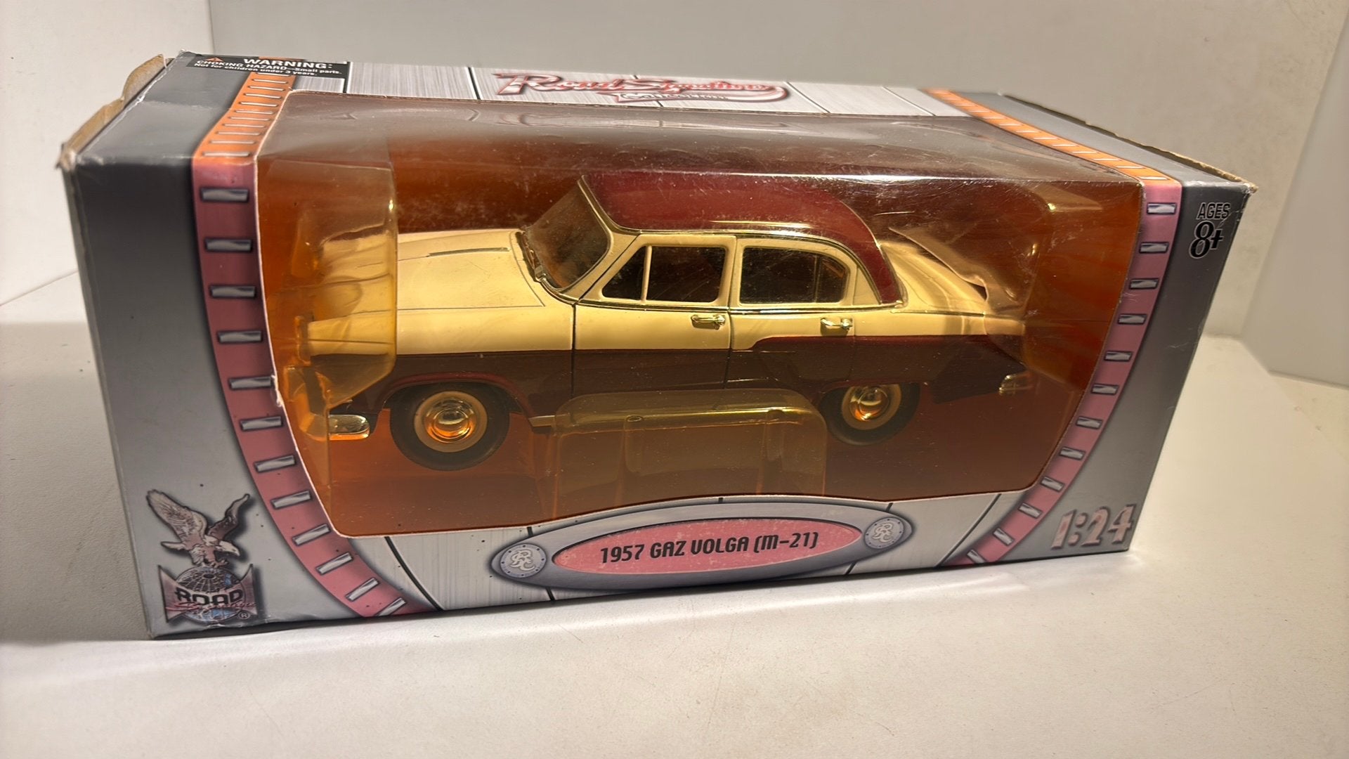 Gaz volga m-21 1957 road signature 1.24, Overige merken, Auto, Ophalen of Verzenden, A