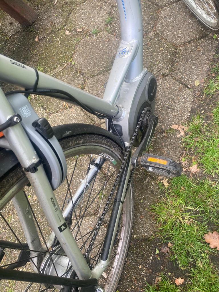Pegasus siena bosch middenmotor plus 3+ accu. Oplader €550, Zo goed als nieuw, 51 tot 55 cm, 50 km per accu of meer, Ophalen