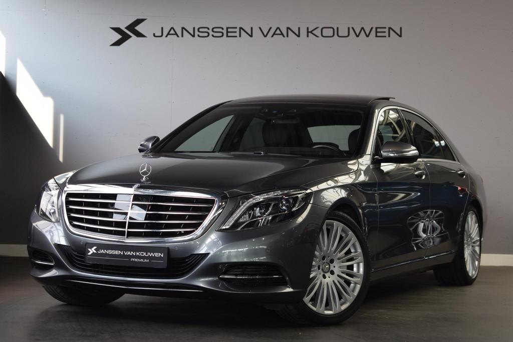 Mercedes-Benz S-klasse 400 4Matic Lang Prestige Plus / Stoel, Auto's, Mercedes-Benz, Adaptive Cruise Control, Gebruikt, Euro 6
