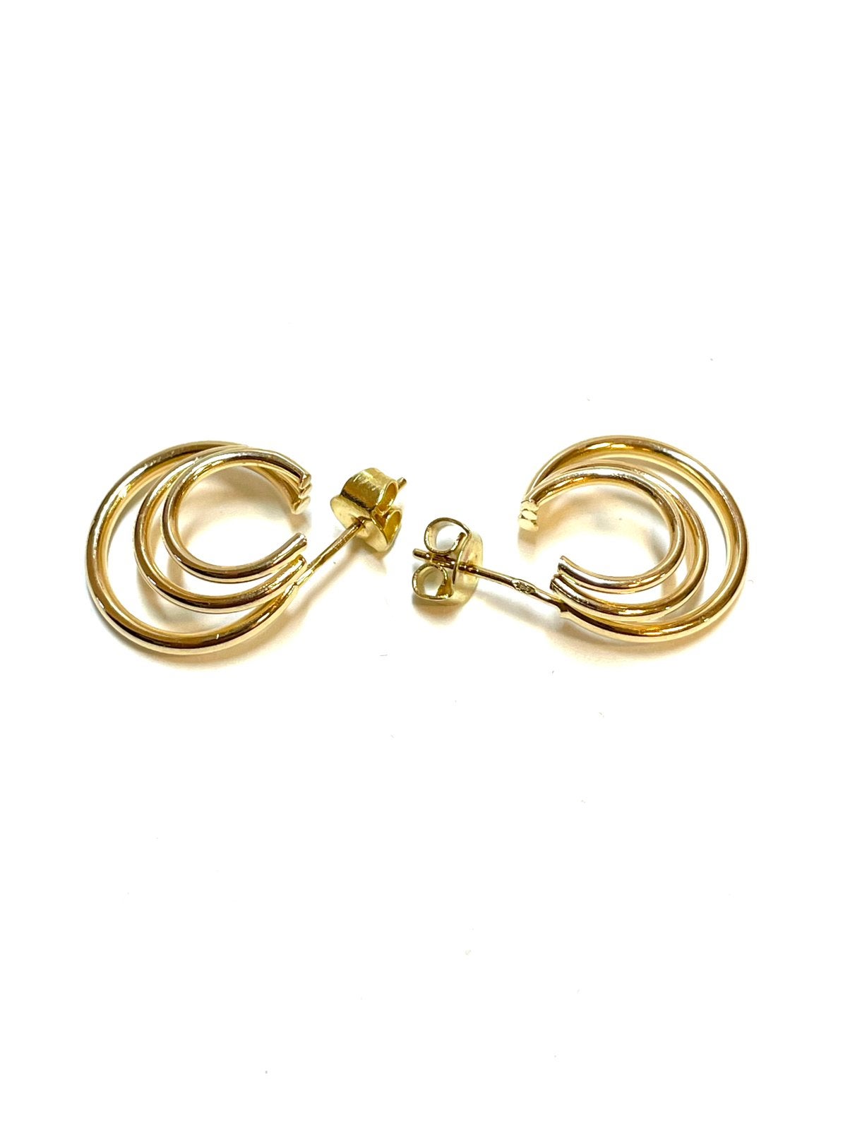 14k gouden oorbellen, Sieraden, Tassen en Uiterlijk, Oorbellen, -, -, Ophalen of Verzenden, Zo goed als nieuw