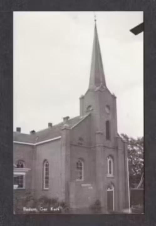 Bedum Groningen Gereformeerde Kerk Maranatha Kerk., Ophalen of Verzenden, 1960 tot 1980, Ongelopen, Groningen