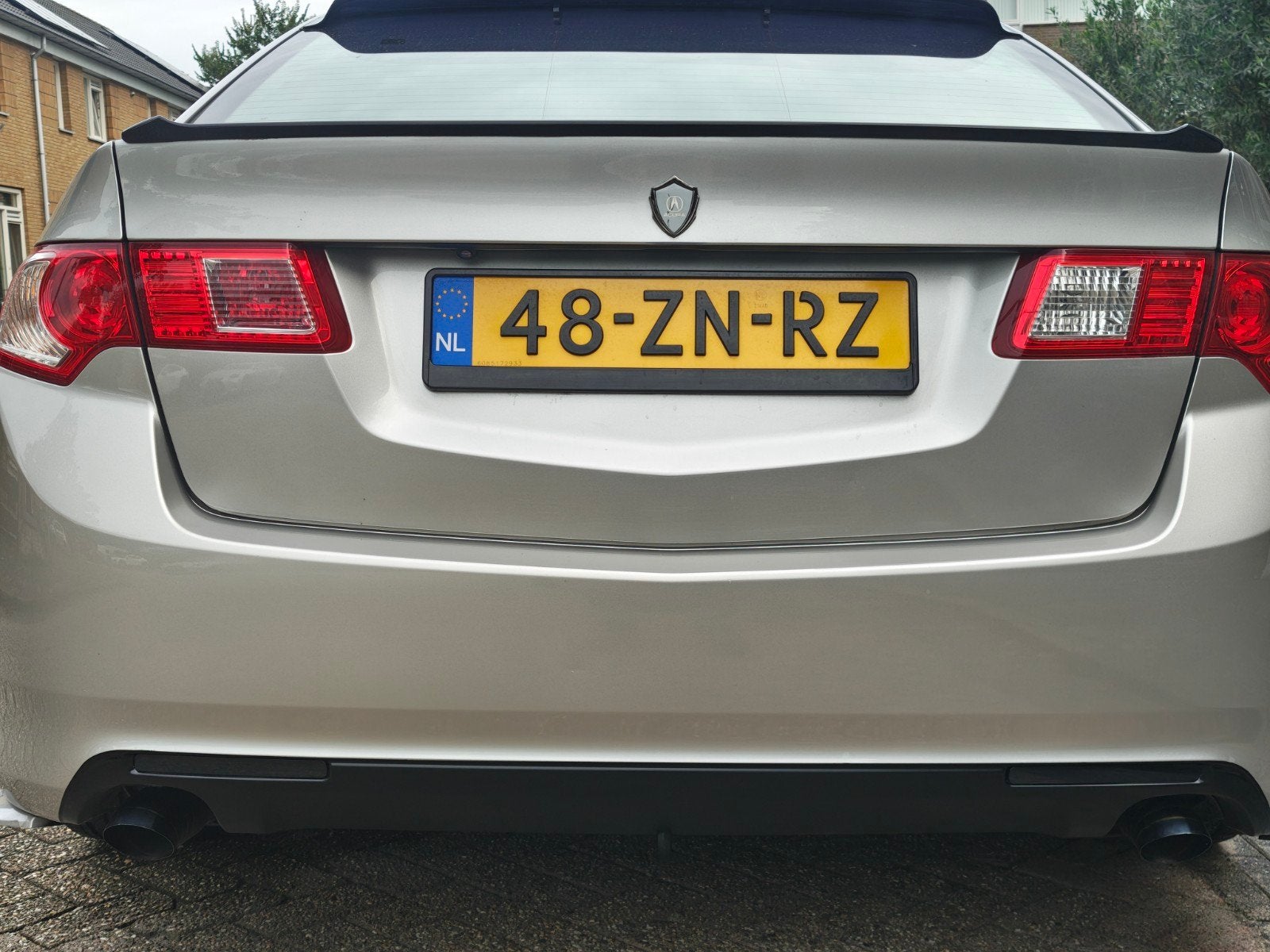 Honda Accord 2.0 I Sedan AUT 2008 Grijs, Auto's, Leder en Stof, Origineel Nederlands, 75 €/maand, Grijs