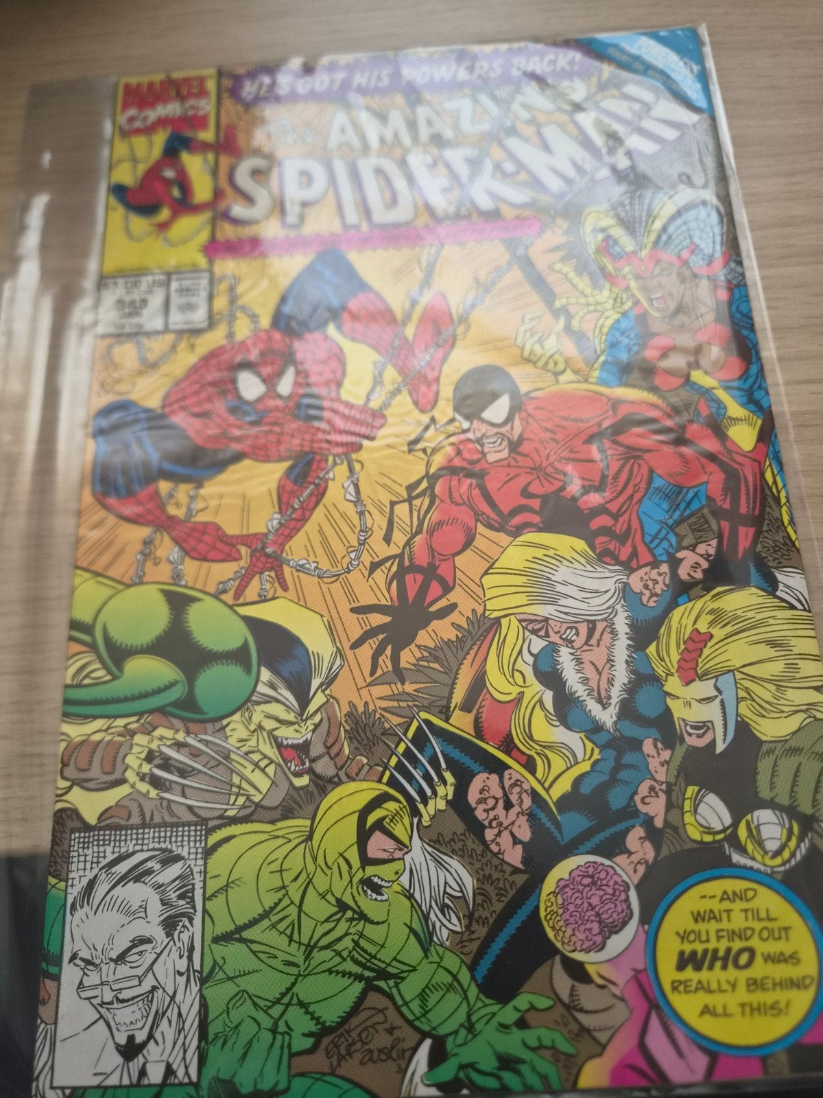 The Amazing Spider-Man #363 Marvel Comics, Ophalen of Verzenden