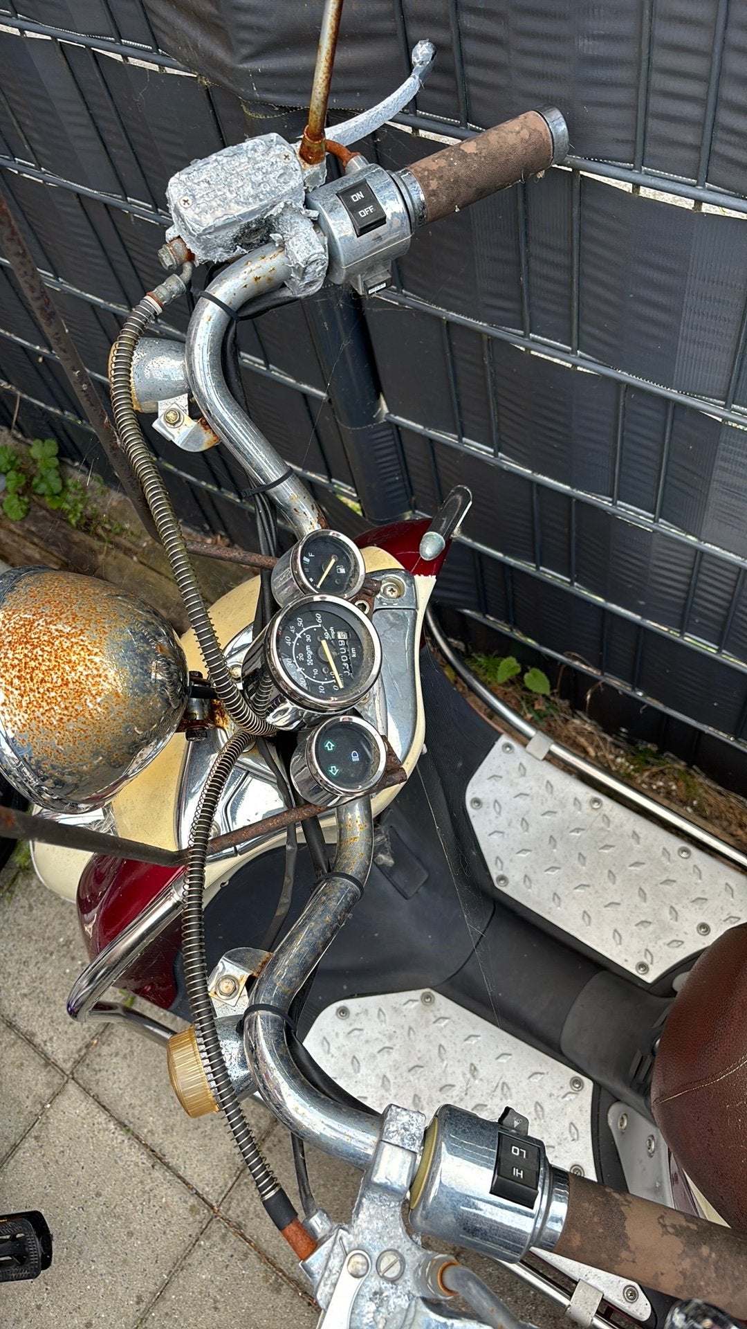 Scooter Oagm retro, Ophalen, Gebruikt, Benzine