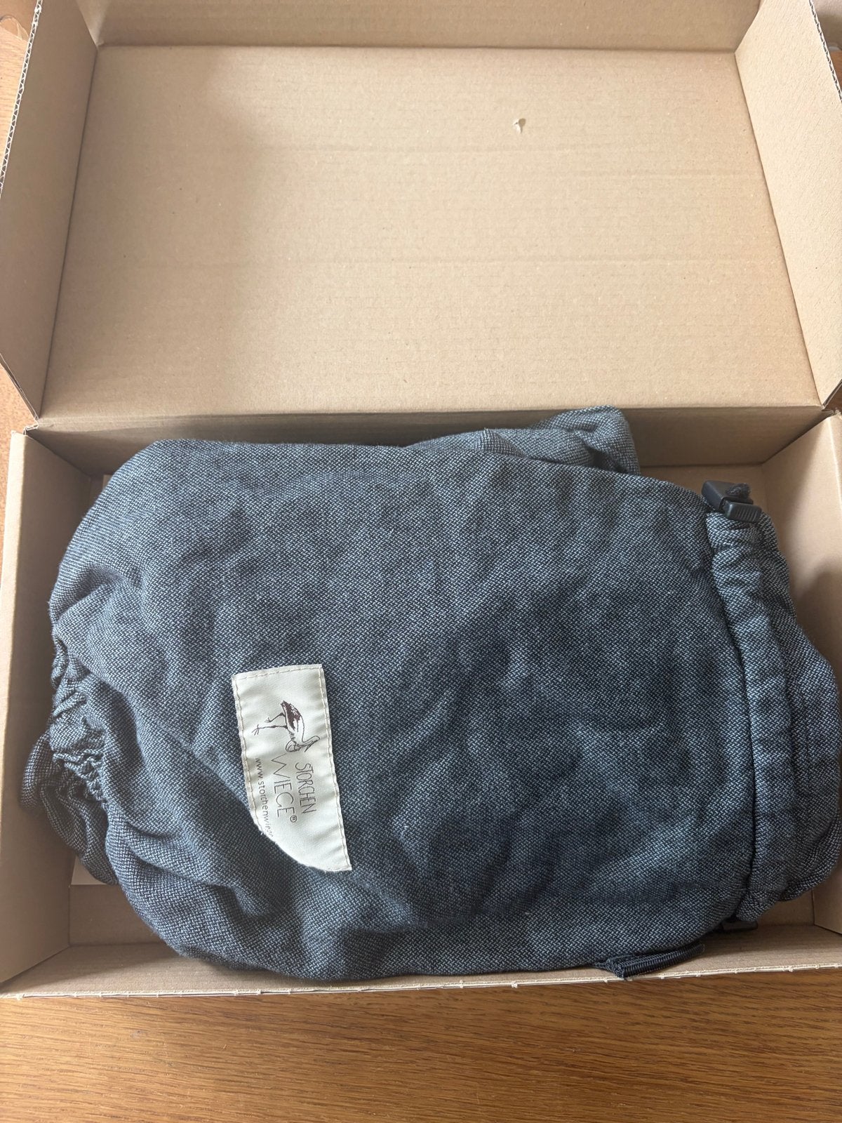 Storch & Wiege BabyCarrier - Ergonomische Draagzak, Overige merken, Buik of Rug, Ophalen of Verzenden, Zo goed als nieuw