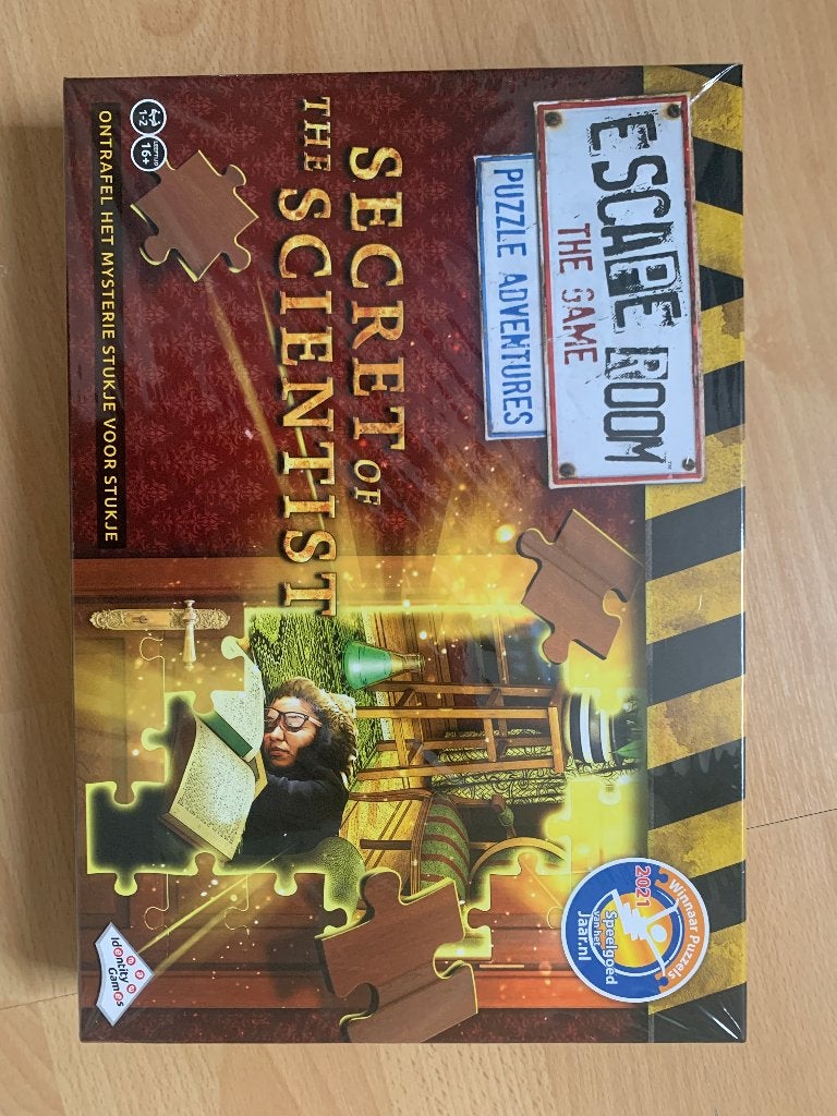 Escape room The game .Secret of the Scientist, Ophalen of Verzenden, Nieuw