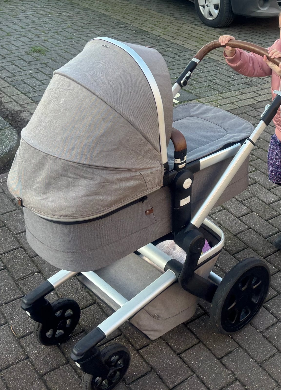 Joolz Day 2 kinderwagen met reiswieg en voetenzak, Gebruikt, Met reiswieg, Ophalen, Kinderwagen