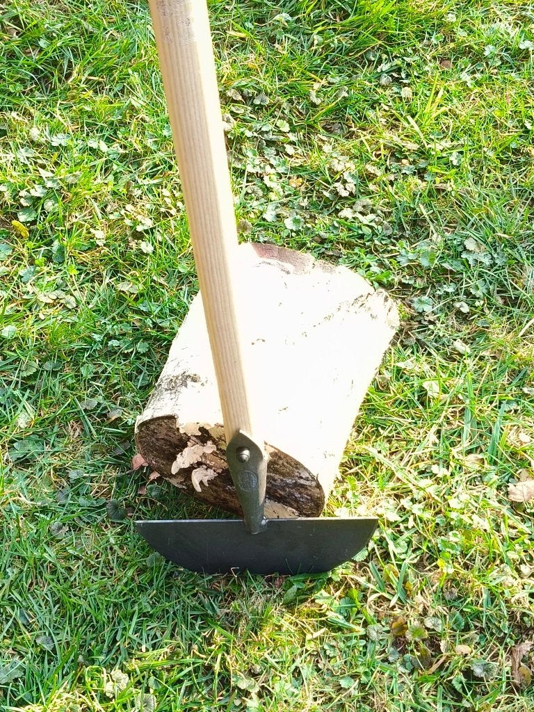 Nieuwe graskantsteker, gehard staal, essen T-steel 85cm, Ophalen of Verzenden, Nieuw, Overige soorten, De Wit/Batse
