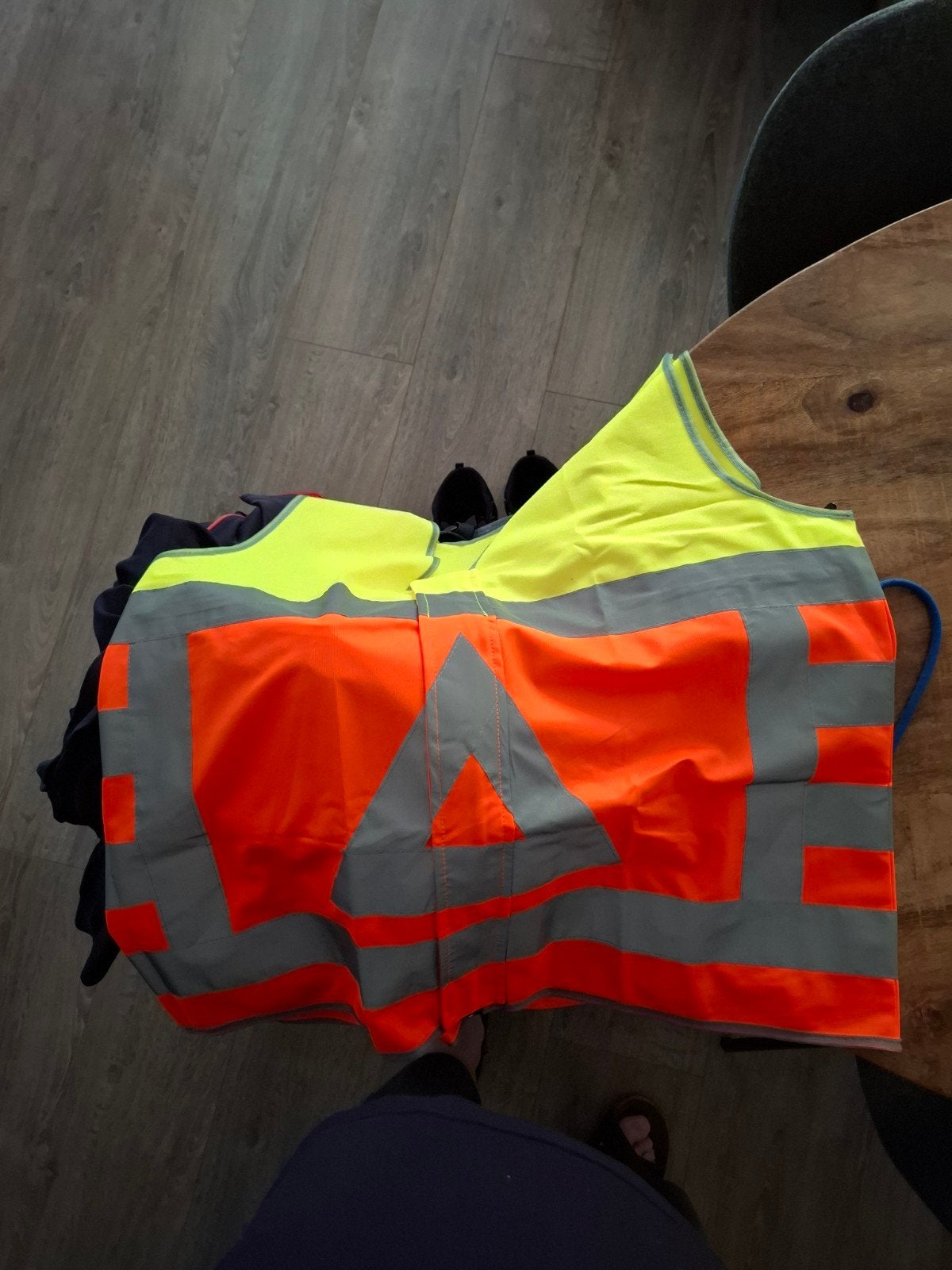 verkeersregelaars hesje met rits, Ophalen of Verzenden, Nieuw