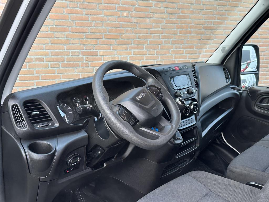 Iveco Daily 35S14 140PK Bakwagen 20m³ / Laadklep / Trekhaak, Gebruikt, Wit, Bedrijf, Multifunctioneel stuurwiel