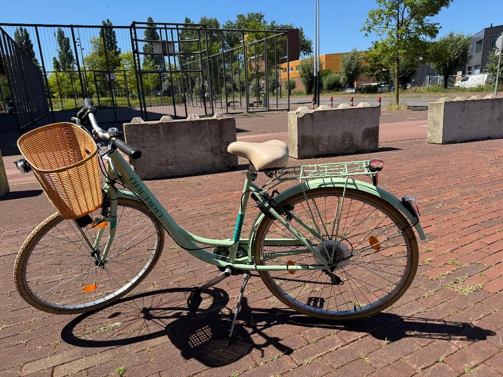 Dames Bicycle - Dacapo City Bike, Velgrem, Versnellingen, Zo goed als nieuw, 50 tot 53 cm
