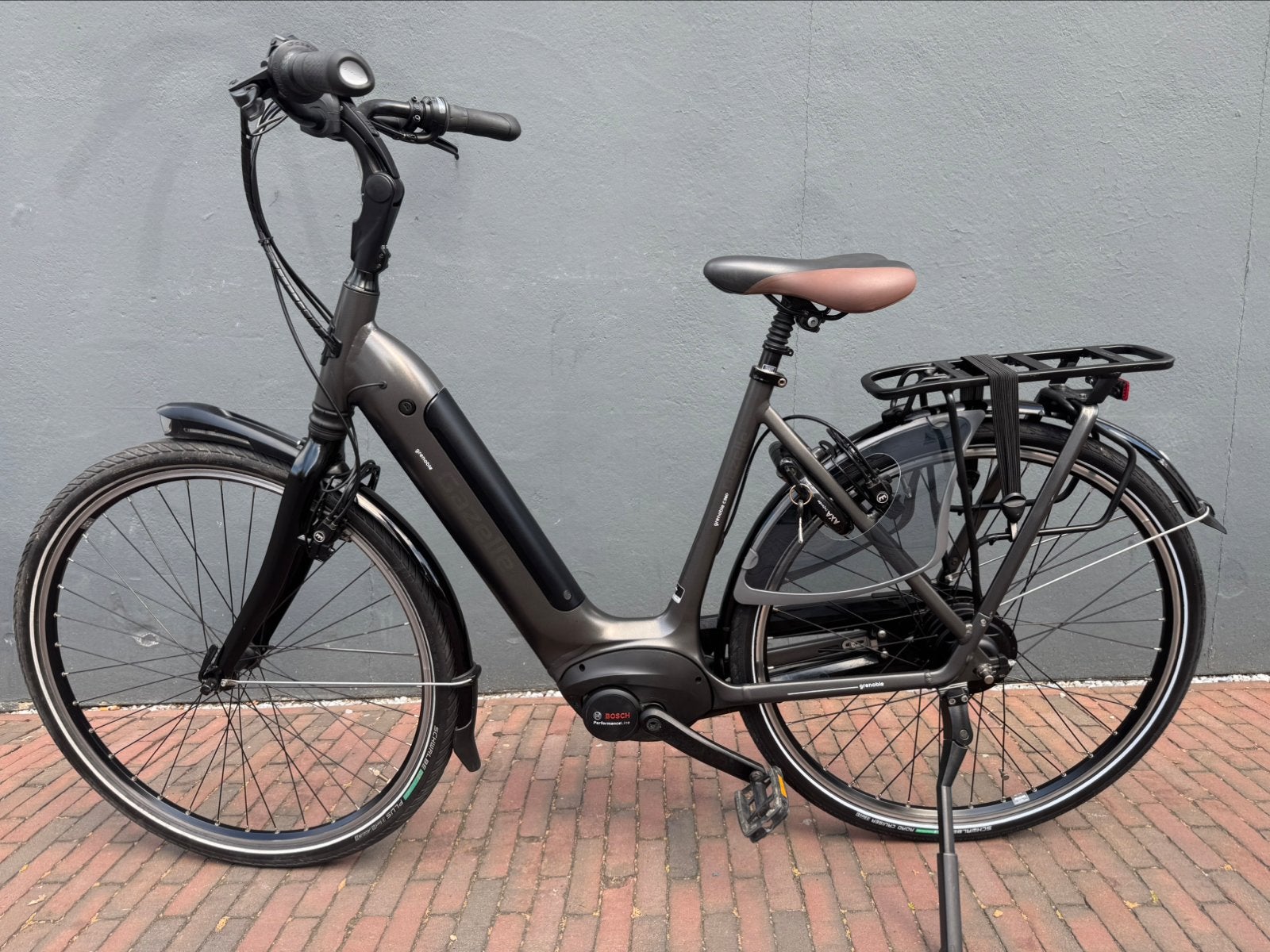 Gazelle Grenoble C380 D53cm *NIEUWSTAAT*, Ophalen, Zo goed als nieuw, 51 tot 55 cm, 50 km per accu of meer
