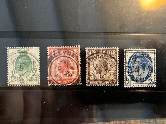 Engeland SG 434-37 gebruikt, Verzenden, Gestempeld