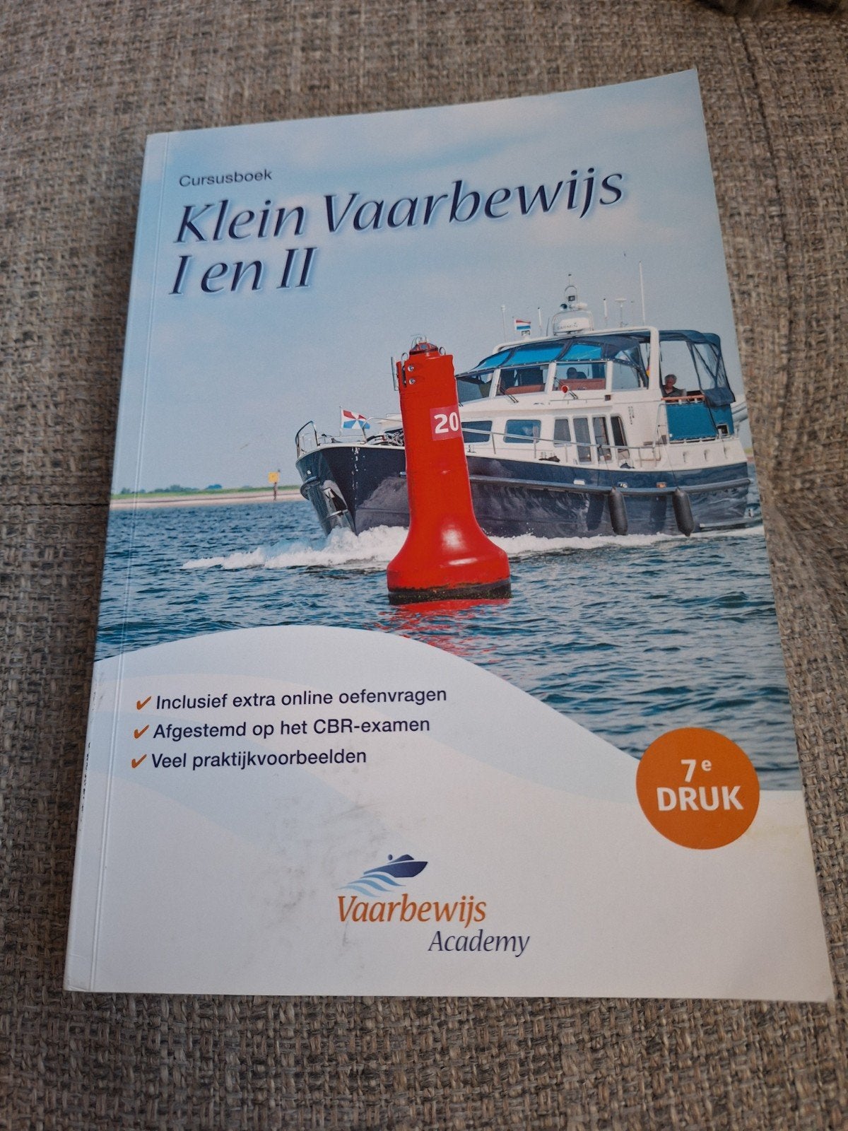 klein vaarbewijs 1 en 2  in nieuwstaat ., Boeken, Studieboeken en Cursussen, Ophalen of Verzenden, Zo goed als nieuw
