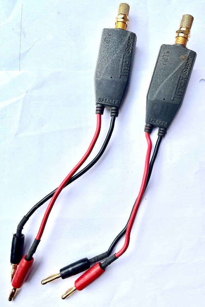 MIT T-Max Super, 2x amp kant, 2 x speaker kant, Ophalen, Gebruikt, Minder dan 2 meter, Luidsprekerkabel