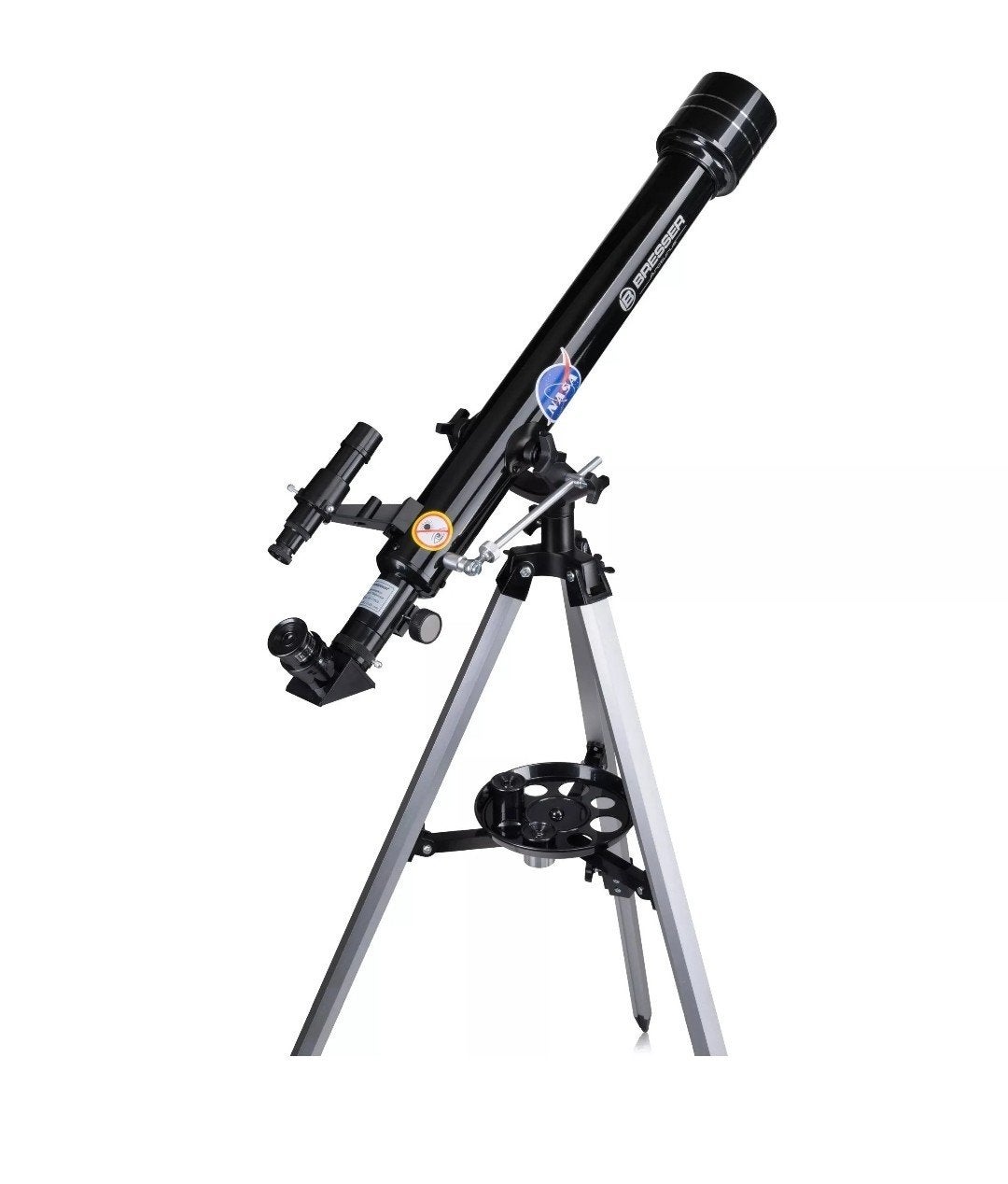 Bresser NASA Refractor Telescoop 60/700 met accessoires, Ophalen of Verzenden, Zo goed als nieuw