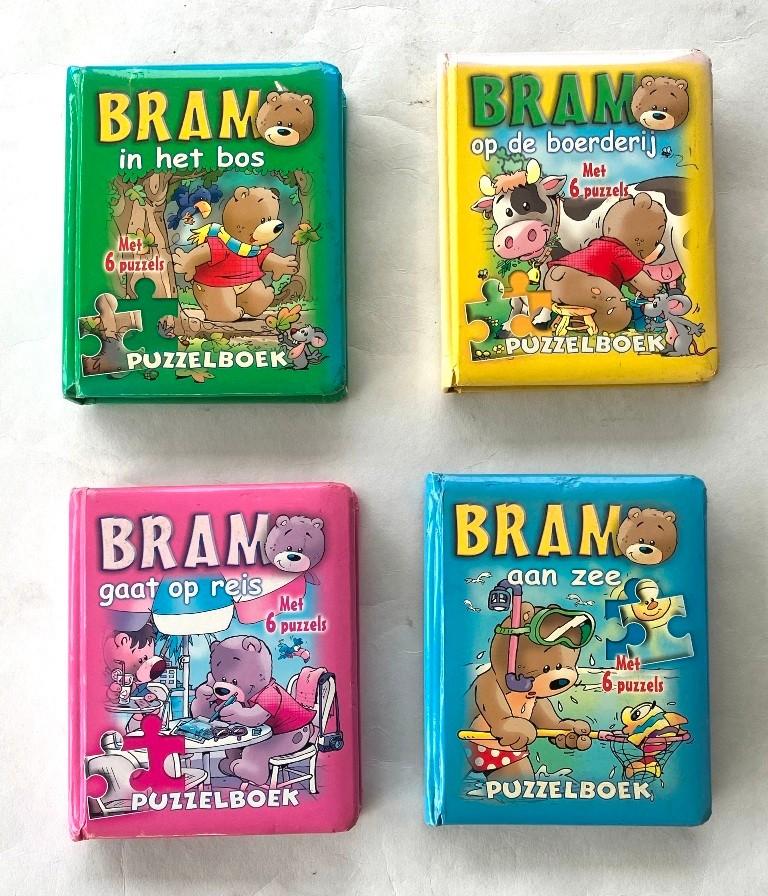 Avonturen van Bram puzzelboeken set., Ophalen, Zo goed als nieuw, Jongen of Meisje, Fictie algemeen