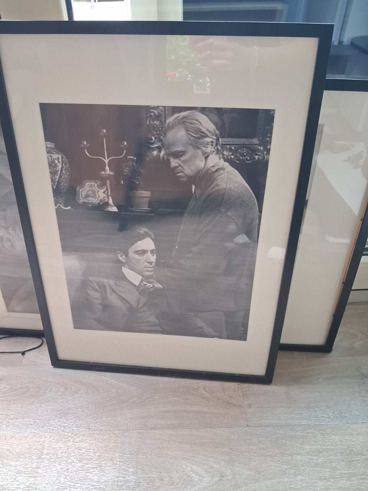 Foto lijst zwart-wit The Godfather, Ophalen of Verzenden