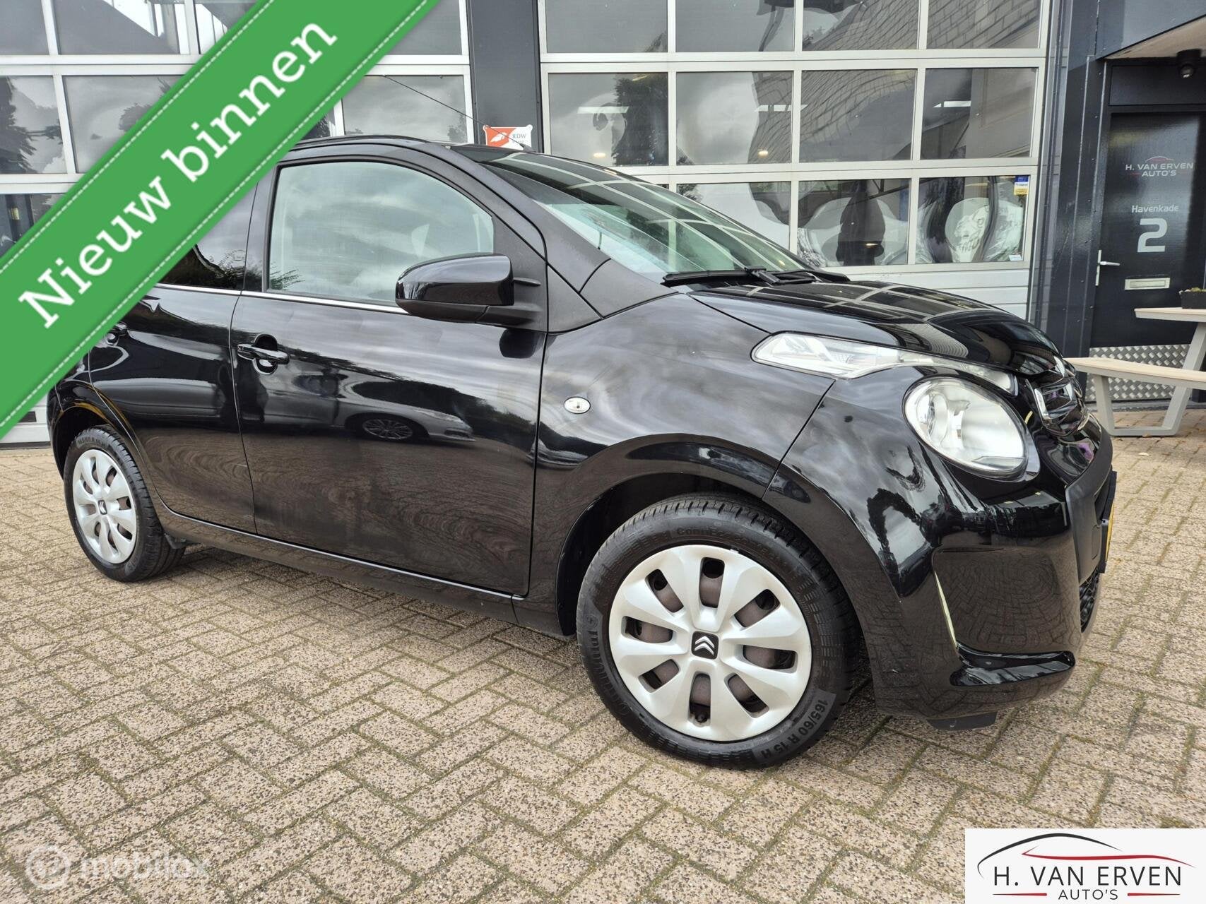 Citroen C1 1.0 e-VTi Feel AIRCO BLUETOOTH NAP 2E EIGENAAR, Voorwielaandrijving, Euro 6, 4 stoelen, C1