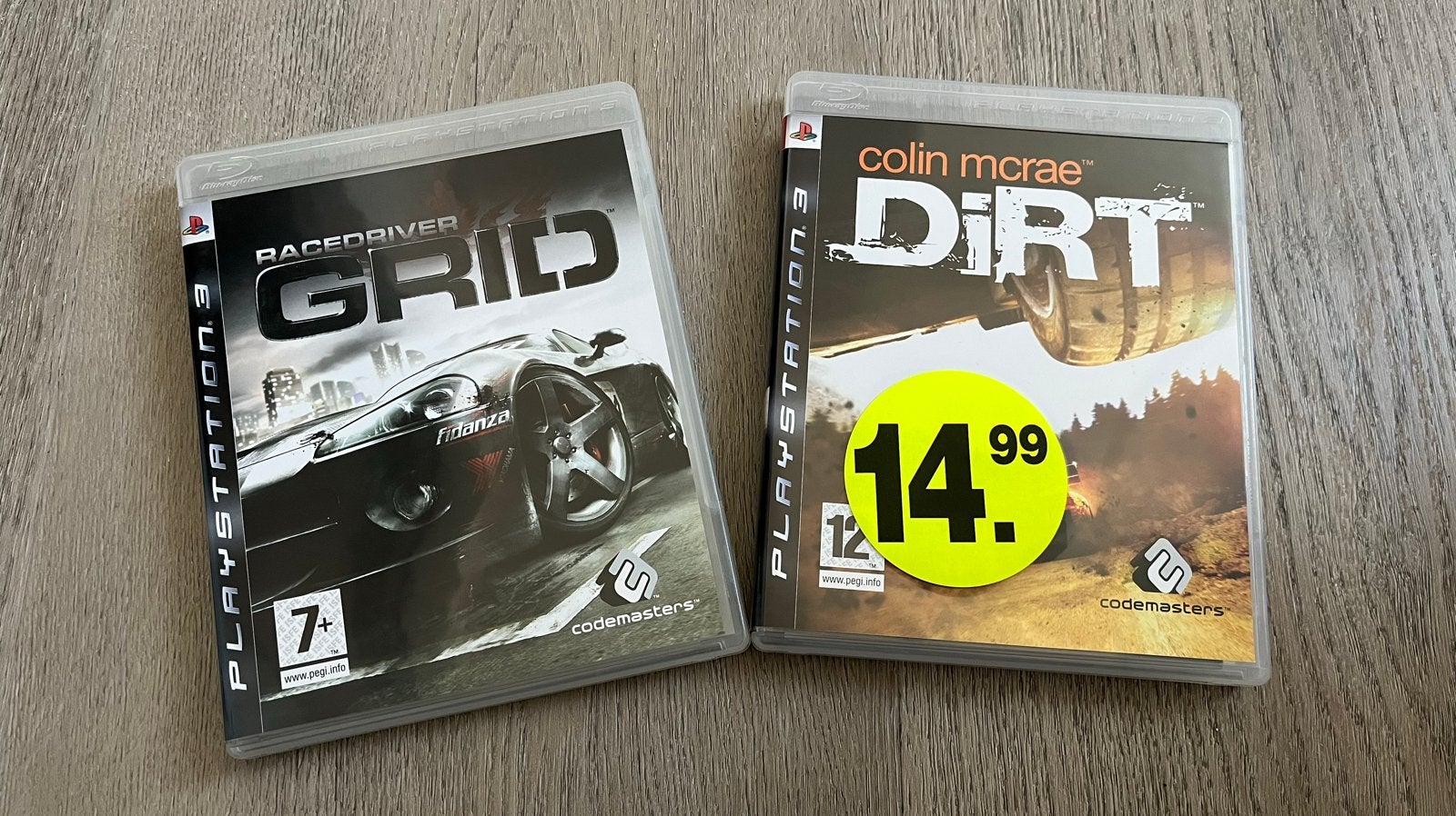 Colin McRae DIRT & Race Driver GRID PS3 Games, Gebruikt, 1 speler, Racen en Vliegen, Ophalen of Verzenden
