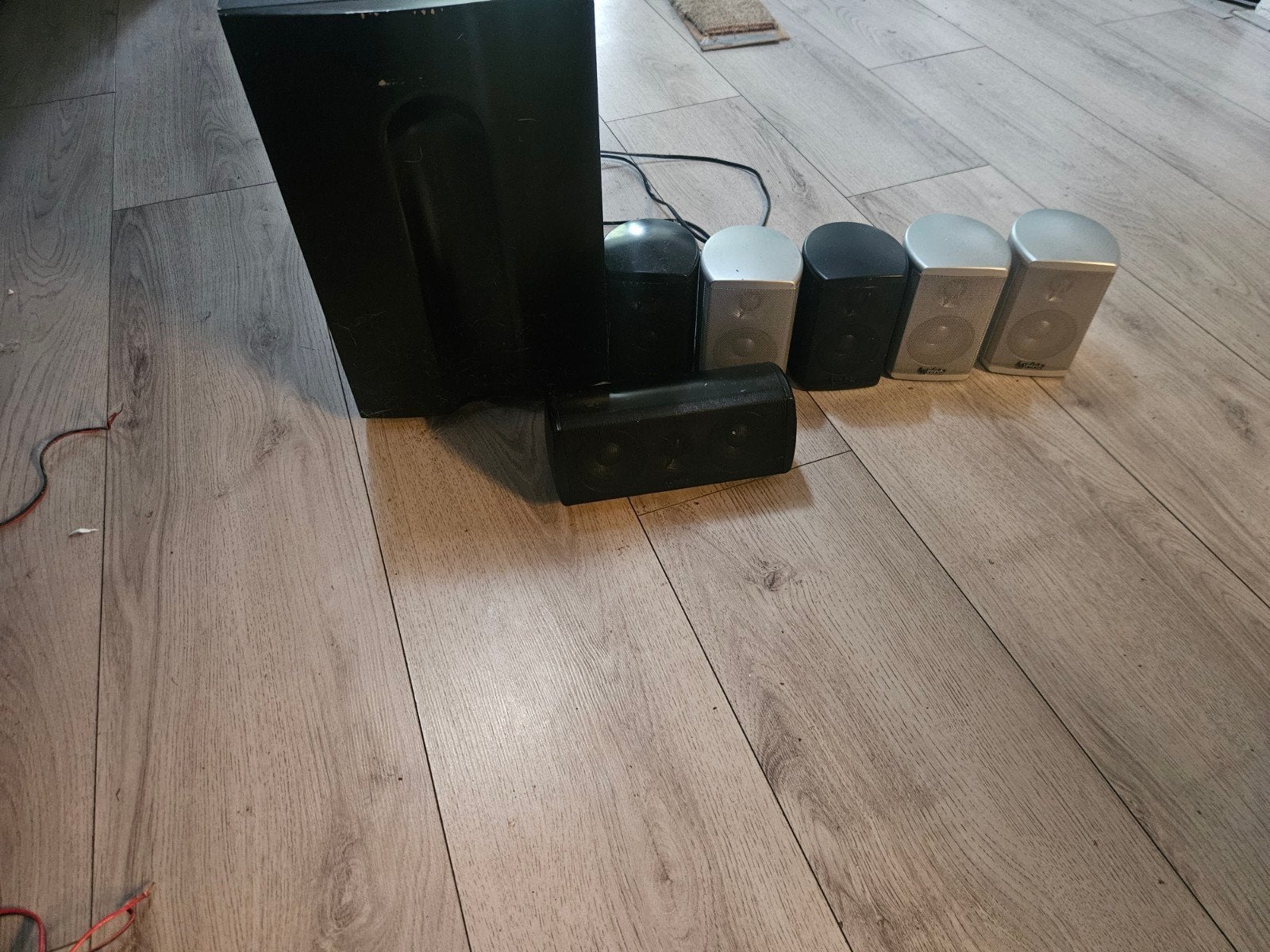 Infinity Total Solutions 750 Home Cinema Speakerset, Ophalen, Gebruikt, Speakerset, Geschikt voor surround/home cinema