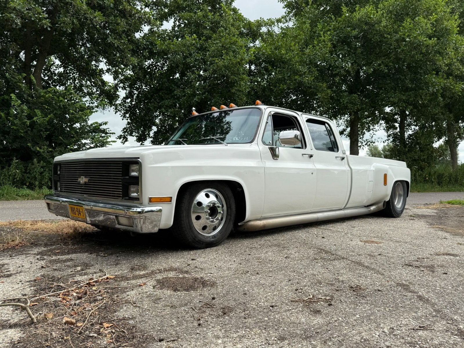 rvs sidebars / uitlaat dempers Chevrolet c30 crewcab 1981, Ophalen, Gebruikt, Amerikaanse onderdelen