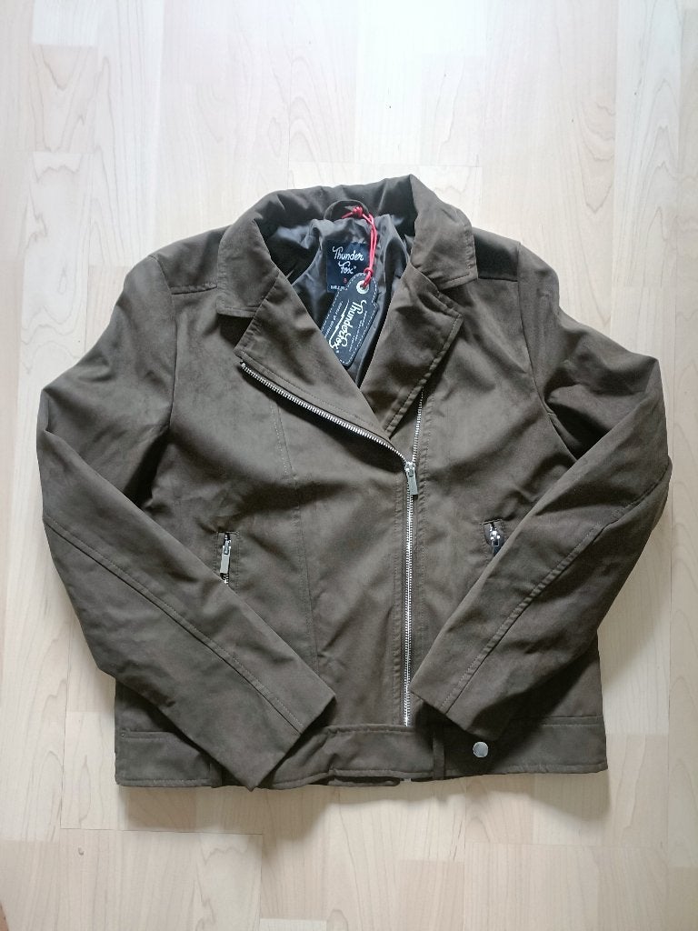 Jas Thunder Fox groen maar S (36) Nieuw, Kleding | Dames, Ophalen, Nieuw, Maat 36 (S), Groen