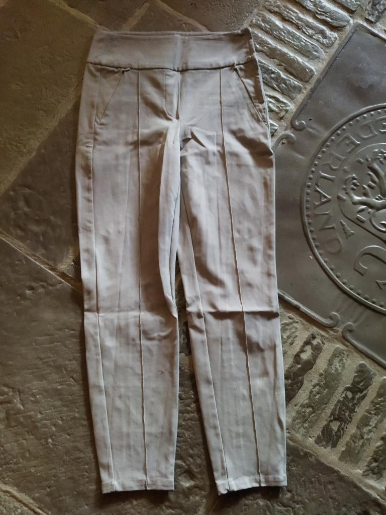 Beige Pantalon Stretch Yaya Maat 36, Beige, Ophalen of Verzenden, Zo goed als nieuw, Yaya