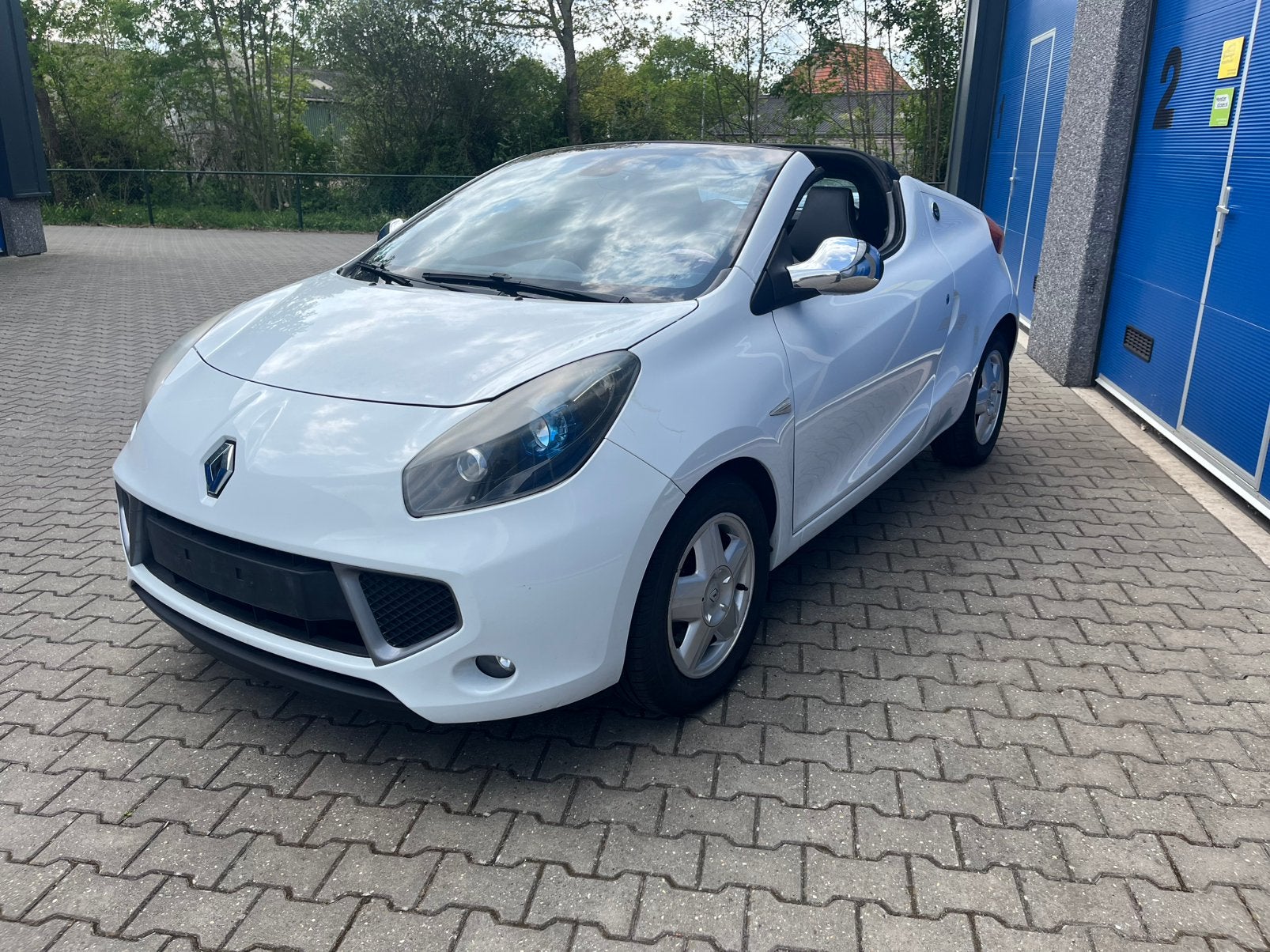 Renault wind cabrio 2010 met werk duits kenteken, Auto's, Voorwielaandrijving, 101 pk, 4 cilinders, Cabriolet