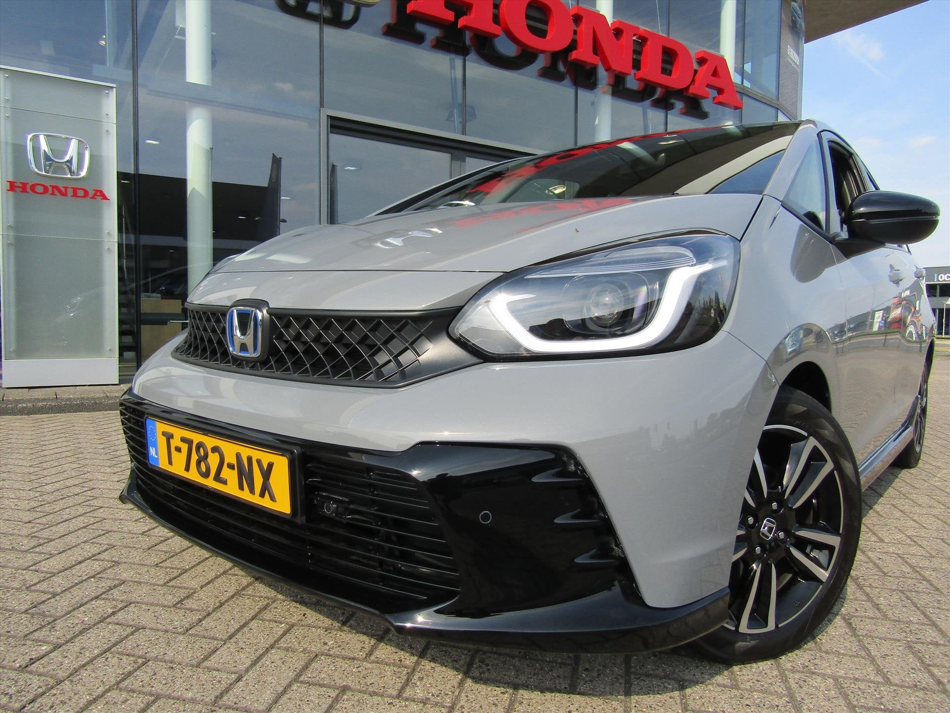 Honda Jazz 1.5 i-MMD 122pk Hybrid CVT Advance Sport, Auto's, 4 cilinders, Leder en Stof, Origineel Nederlands, Bedrijf