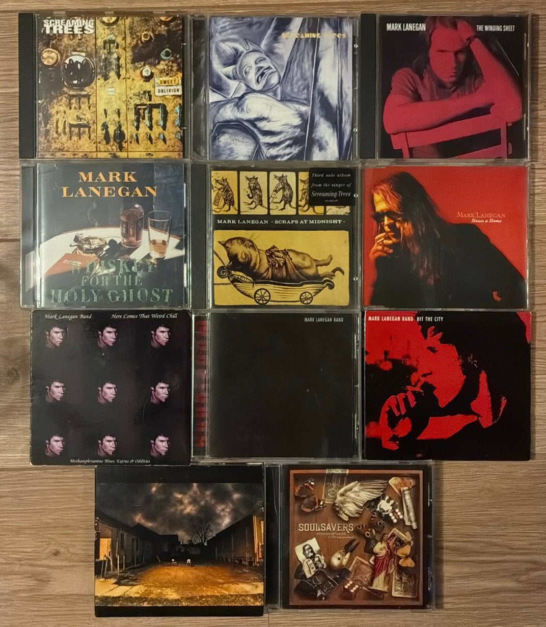11 cds Mark Lanegan / Screaming Treed, Ophalen of Verzenden, Gebruikt, Alternative Rock, Album